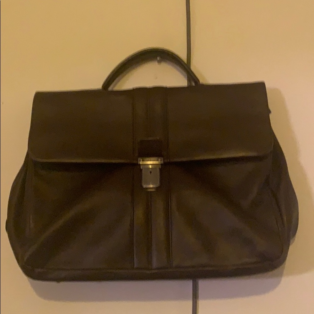 Tods brown work bag- briefcase